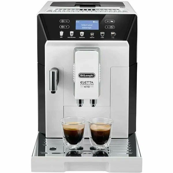 DeLonghi Автоматическая кофемашина ECAM 46.860.W Eletta Cappuccino EVO, белый