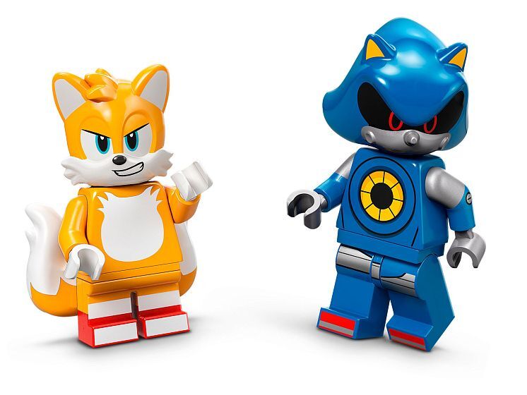Конструктор LEGO Sonic The Hedgehog 77002 Циклон против Метал Соника