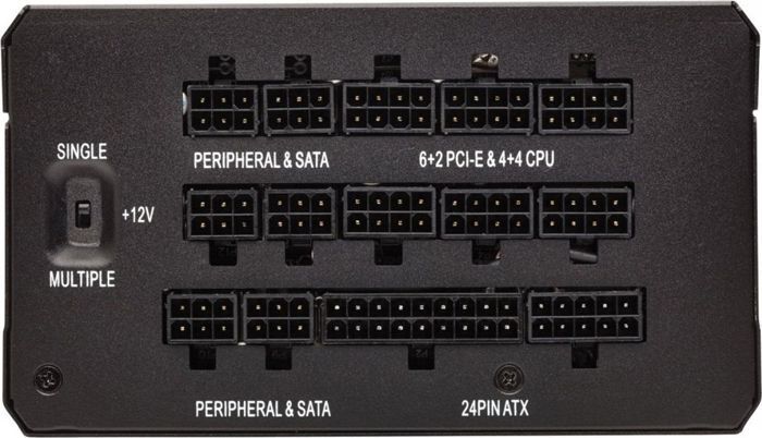 Блок питания 1200W Corsair HX1200 (CP-9020140-EU), черный, 80 Plus Platinum, ATX