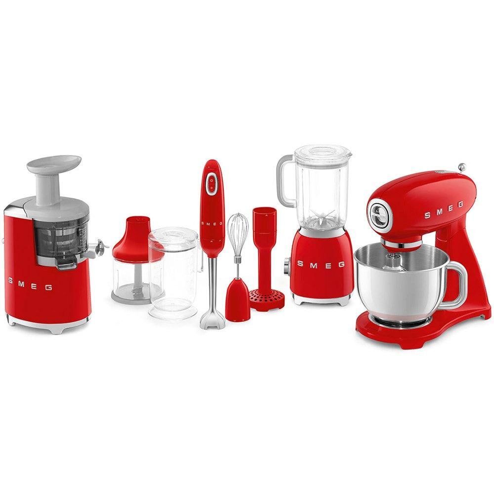Шнековая соковыжималка Smeg SJF01, красный