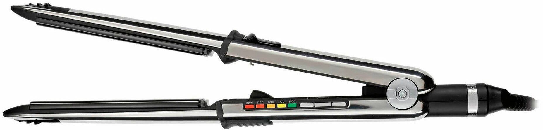 Выпрямитель BaBylissPRO BAB3000EPE, металлический с чёрными вставками