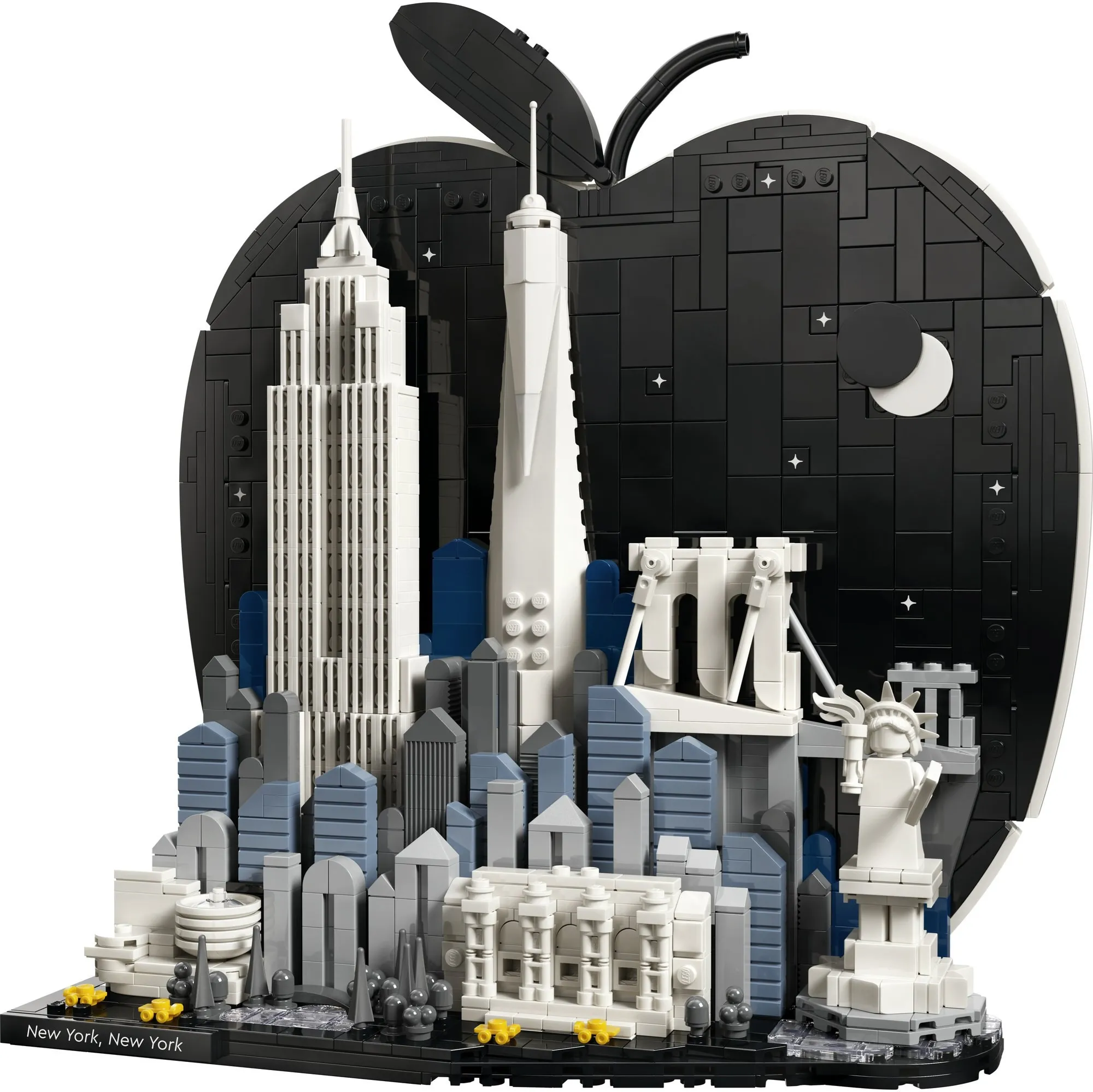Конструктор LEGO Architecture 21066 Нью-Йорк — Большое Яблоко