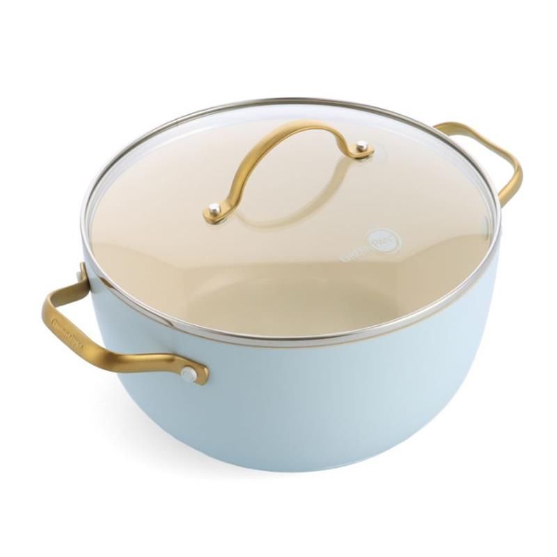 Набор кастрюль и сковородок Greenpan Padova, алюминий, голубой, 10 шт. CC005368-001