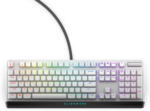 Клавиатура DELL Alienware AW510K RGB, белый