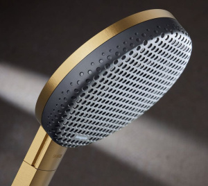 Душевой комплект Hansgrohe Raindance Alive Select S 24601140, шлифованная бронза