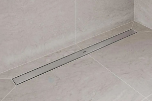 Душевой слив для стандартного/неглубокого монтажа Hansgrohe RainDrain Allround 900 56188800, шлифованная нержавеющая сталь