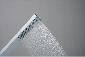 Верхний душ Hansgrohe Pulsify E Slim 24320000 EcoSmart 1jet 100мм, хром