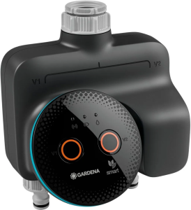 Умный контроллер полива Gardena Smart Dual Water Control 19034-20