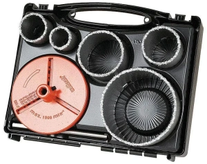 Набор корончатых сверл Wolfcraft WF-5424000, 7 шт