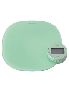 Цифровые кухонные весы, Brabantia, мятно-голубой, 122903