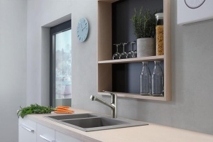 Смеситель для кухни Hansgrohe 71814800 хром