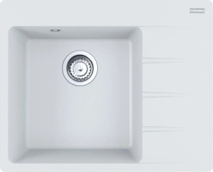 Кухонная рковина Franke Centro CNG 611-62 TL 114.0633.130, правая сторона, белый полярный