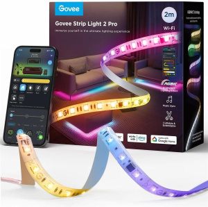 Светодиодная лента Govee H61F5 Pro, 5 м, Wi-Fi, Bluetooth, RGBWW