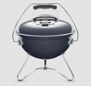 Угольный гриль Weber Smokey Joe Premium 37см синий 1126804
