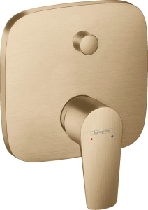 Смеситель для ванной Hansgrohe Talis E 71745140 Матовая бронза
