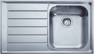 Кухонная раковина Franke NEPTUN NEX 611 101.0120.272, сталь правая камера