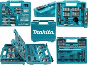 Набор сверл Makita (e-06270), коронок, гаечных ключей, 212 шт.