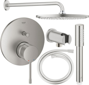 Душевой комплект Grohe Essence 24167DC1+26066DC0+26658DC0+28362DC1+26866DC0