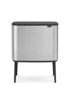 Мусорное ведро Brabantia Bo Touch Bin 316081 3×11л, матовая сталь