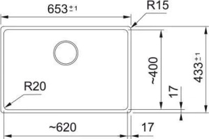 Кухонная раковина Franke Maris MRG 110-62 125.0687.257, оникс