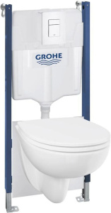 Комплект инсталляции с унитазом Grohe Solido 5 в 1 112955SH00