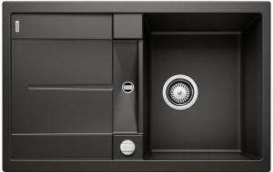Кухонная мойка Blanco Metra 45 S Silgranit PuraDur 525914, черный