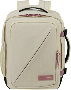 Рюкзак American Tourister Take2Cabin MS DO Wizz Air, песочно-лиловый