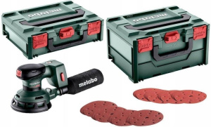Аккумуляторная эксцентриковая шлифовальная машина Metabo SXA 18 LTX 125 BL 691200000 в кейсе