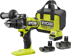 Аккумуляторная ударная дрель-шуруповерт RYOBI RPD18X-242S с 2 АКБ и ЗУ