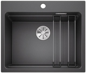 Кухонная мойка Blanco Etagon 6 Silgranit PuraDur, антрацит 524539