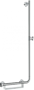 Душевая штанга Hansgrohe Unica Comfort 1,10м правая 26404400, белый/хром