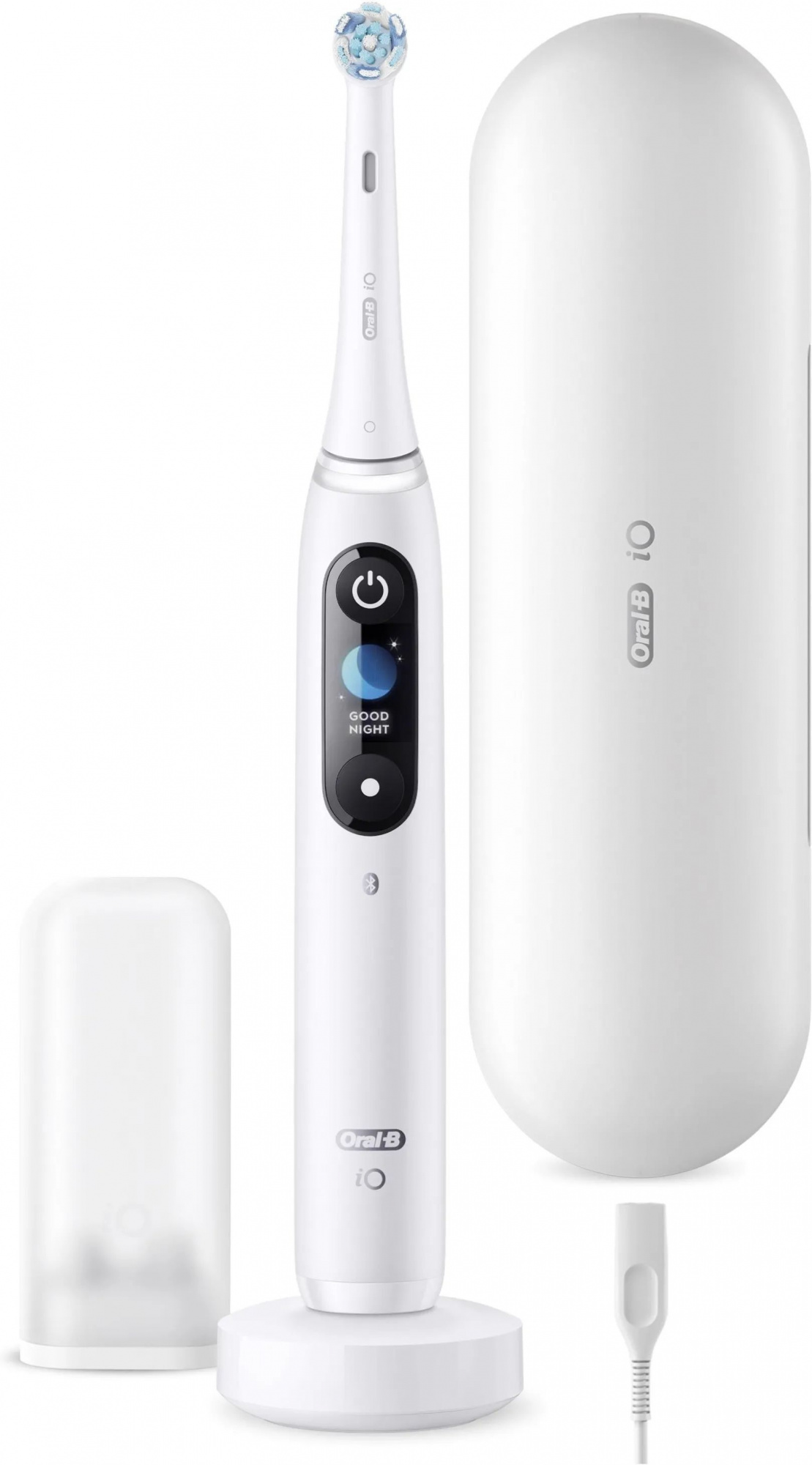 Электрическая зубная щетка Oral-B iO 9 White Alabaster
