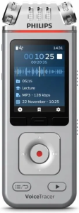 Диктофон Philips VoiceTracer DVT4115, серебристый