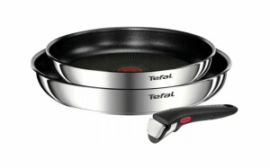 Набор сковород Tefal Ingenio Emotion L897S374 24/28см 3 предмета со съемной ручкой