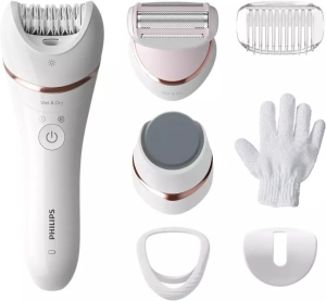 Эпилятор Philips Series 8000 BRE730/10, белый