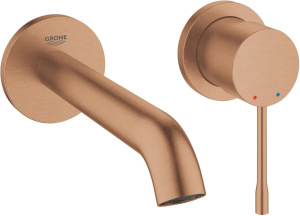 Смеситель для раковины Grohe Essence New M 19408DL1, матовое розовое золото