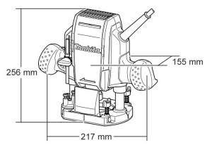 Фрезер Makita RP0900J проводной 900 Вт