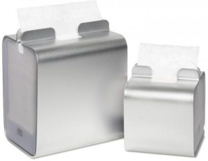 Диспенсер для салфеток Tork Xpressnap Snack 274003, алюминиевый