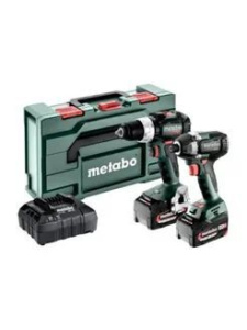 Набор аккумуляторных инструментов Metabo Combo Set 2.8.8 18 V 685200590 в кейсе metaBOX с 2 аккумуляторами Li-Power 18 V/5.2 Ah и ЗУ ASC 55