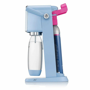 Сифон для газирования напитков Sodastream Art в стильном ретро-дизайне Misty Blue