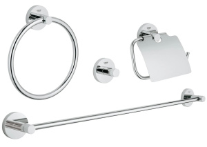 Набор аксессуаров 4 в 1 Grohe Essentials 40776001, хром