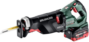 Аккумуляторная сабельная пила Metabo SSEP 18 LTX BL MVT с 2 АКБ в кейсе