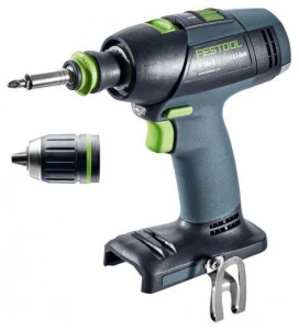 Аккумуляторная дрель-шуруповерт Festool T 18+3 Li-Basic