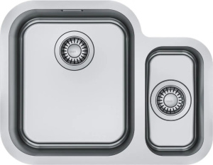 Кухонная раковина Franke Smart SRX 160-34-16 122.0739.170, малый правый отсек, нержавеющая сталь