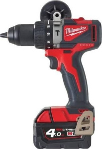 Аккумуляторная ударная дрель-шуруповерт Milwaukee M18 BLPD2-402X 4933464560 2х4,0 Ач в кейсе HD Box с АКБ и ЗУ