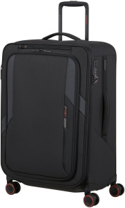 Чемодан Samsonite Glazed, чёрный