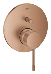 Смеситель скрытого монтажа Grohe Essence 24058DL1, матовое розовое золото