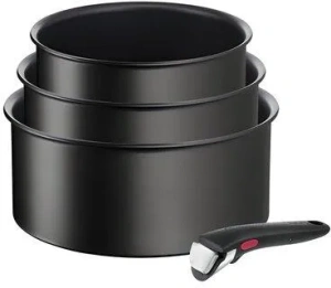 Набор посуды Tefal Ingenio Eco Resist L3979202 4 предмета со съемной ручкой