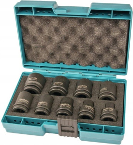 Набор ударных торцевых головок Makita D41517, 9 шт.