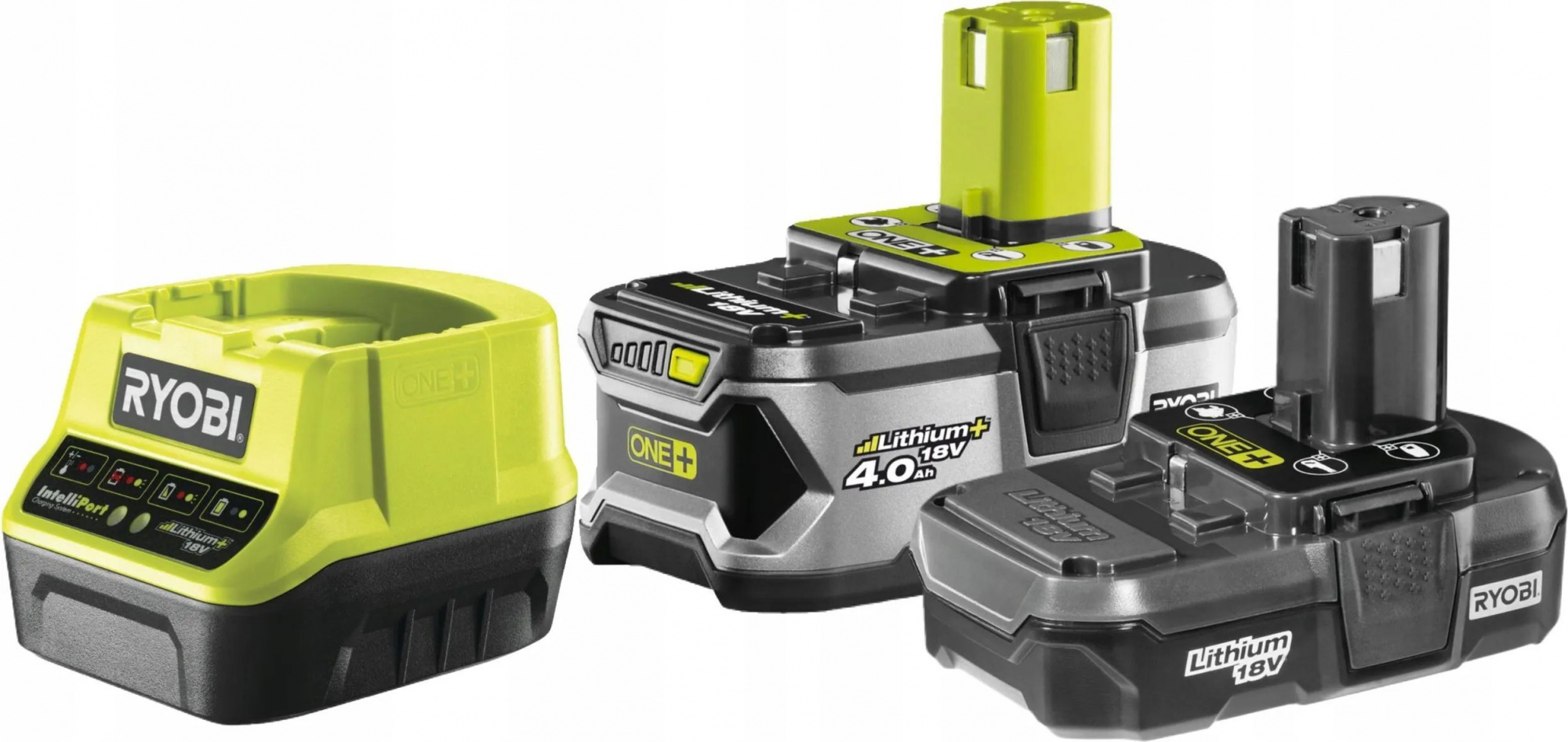 Дрель-шуроповерт RYOBI R18DD3-2415BSA31 кейс, АКБ и ЗУ